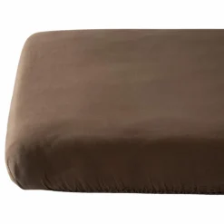 Discount Drap housse Satin Brun (70 x 140 cm) Drap Housse Bébé