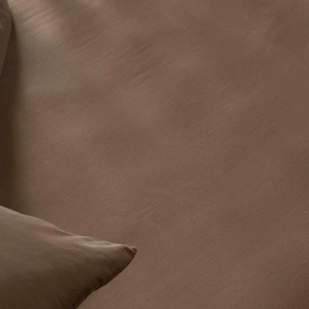 Discount Drap housse Satin Brun (70 x 140 cm) Drap Housse Bébé
