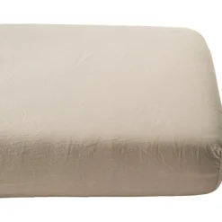 Kadolis Drap housse satin de coton bio Lin (70 x 140 cm)