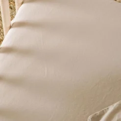 Kadolis Drap housse satin de coton bio Lin (70 x 140 cm)