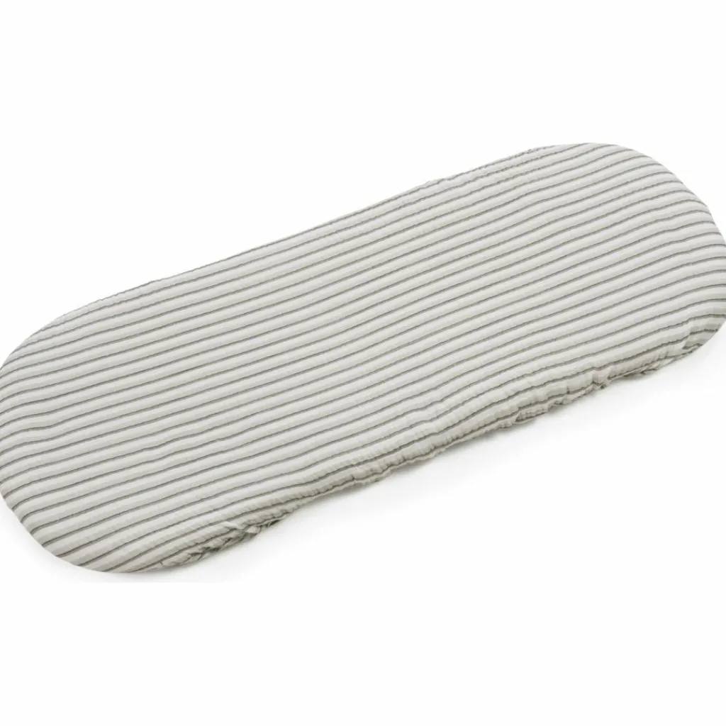 Sale Drap-housse pour nacelle + lange Botton Rayures Nacelle Et Accessoires