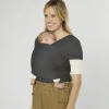 Ergobaby Echarpe de portage Aura Knit Soft Black