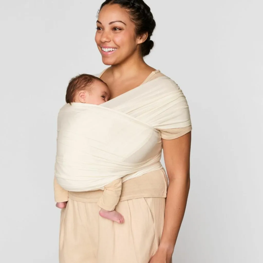 Discount Echarpe de portage Aura Mesh Cream Echarpe De Portage