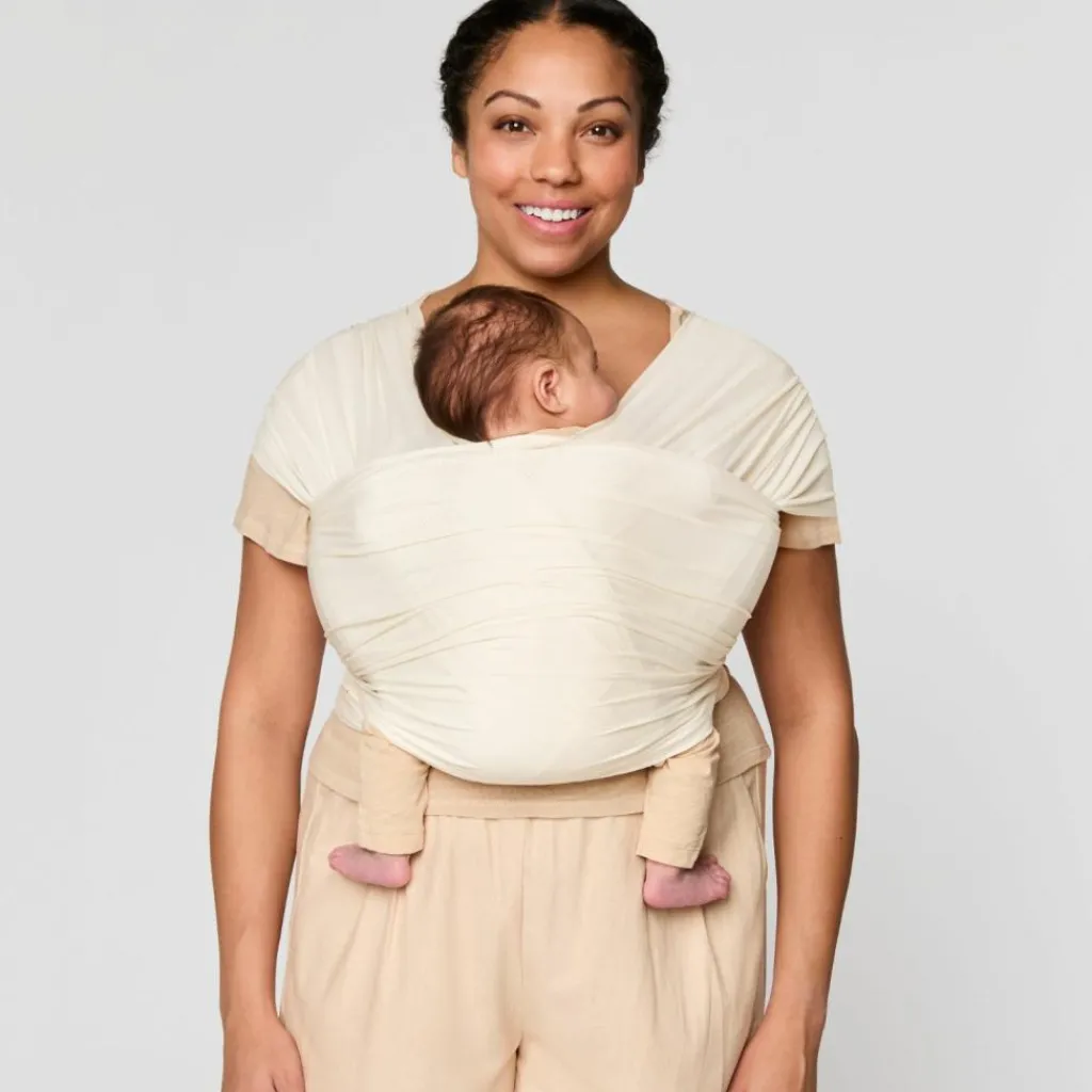 Discount Echarpe de portage Aura Mesh Cream Echarpe De Portage