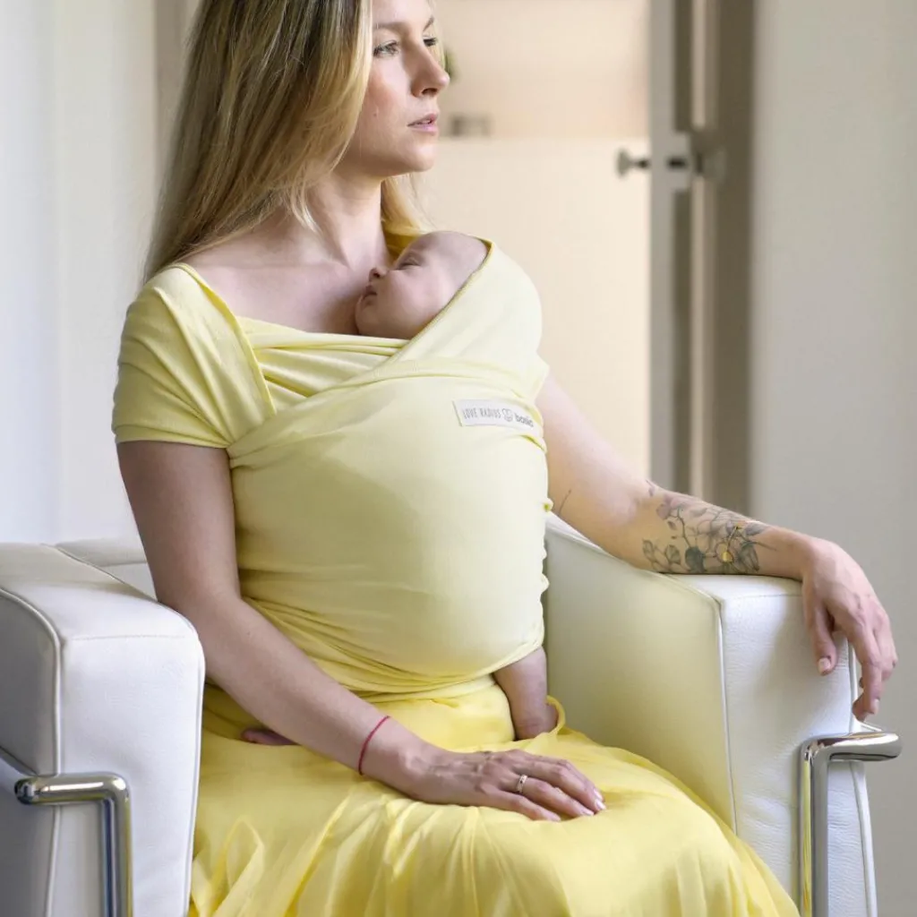 New Echarpe de portage en coton bio Basic Mimosa Echarpe De Portage