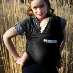 New Echarpe de portage en coton bio Basic Presque Noir Echarpe De Portage