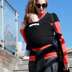 New Echarpe de portage en coton bio Basic Presque Noir Echarpe De Portage