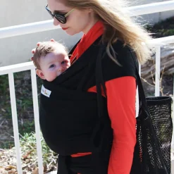 New Echarpe de portage en coton bio Basic Presque Noir Echarpe De Portage