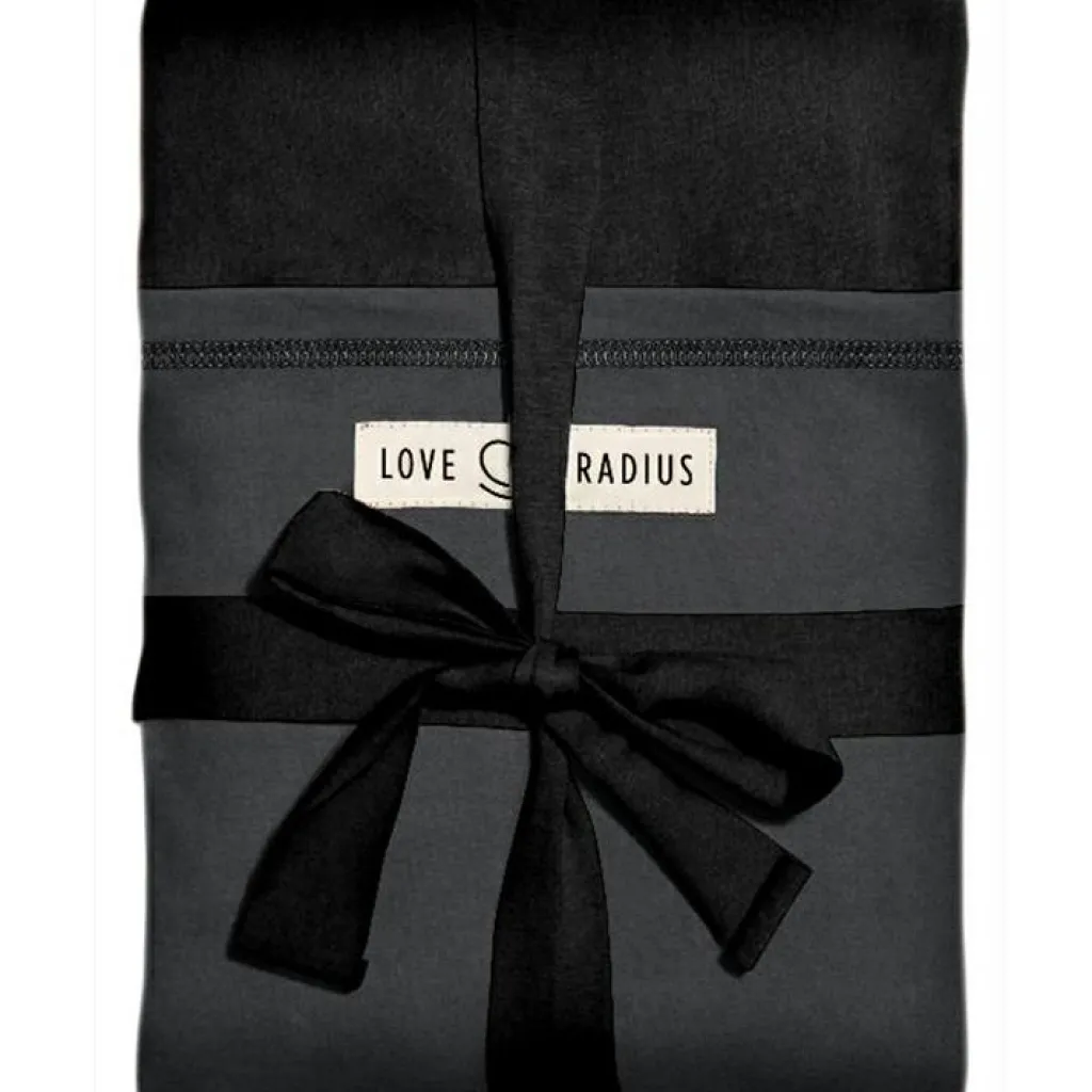 Love Radius Echarpe de portage L'Originale noire poche anthracite