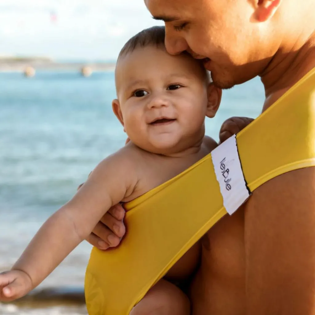 NéoBulle Echarpe de portage pour activité aquatique Safran (taille S)