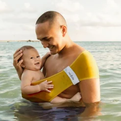 NéoBulle Echarpe de portage pour activité aquatique Safran (taille S)