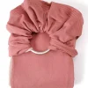 NéoBulle Echarpe de portage Sling sans noeud tissé en coton bio terracotta