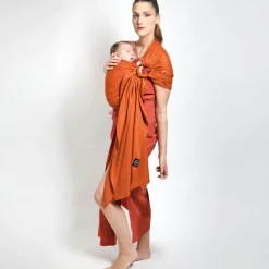 Outlet Echarpe de portage Sling tissée sans nœud Fauve Echarpe De Portage Sling