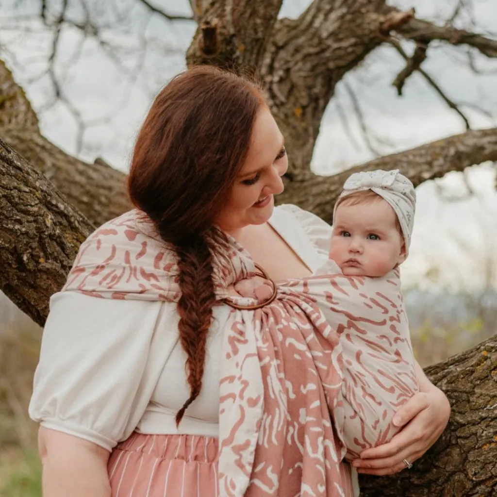 Best Echarpe de portage Sling Azalée Nude SeaCell Echarpe De Portage Sling