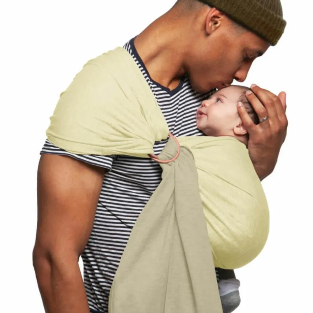 Love Radius Echarpe de portage Sling sans nœud Vanille-Eucalyptus