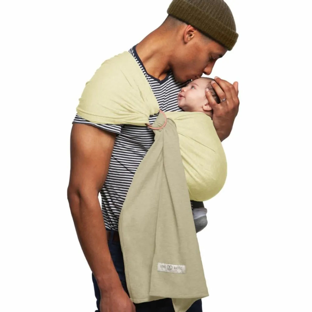 Love Radius Echarpe de portage Sling sans nœud Vanille-Eucalyptus