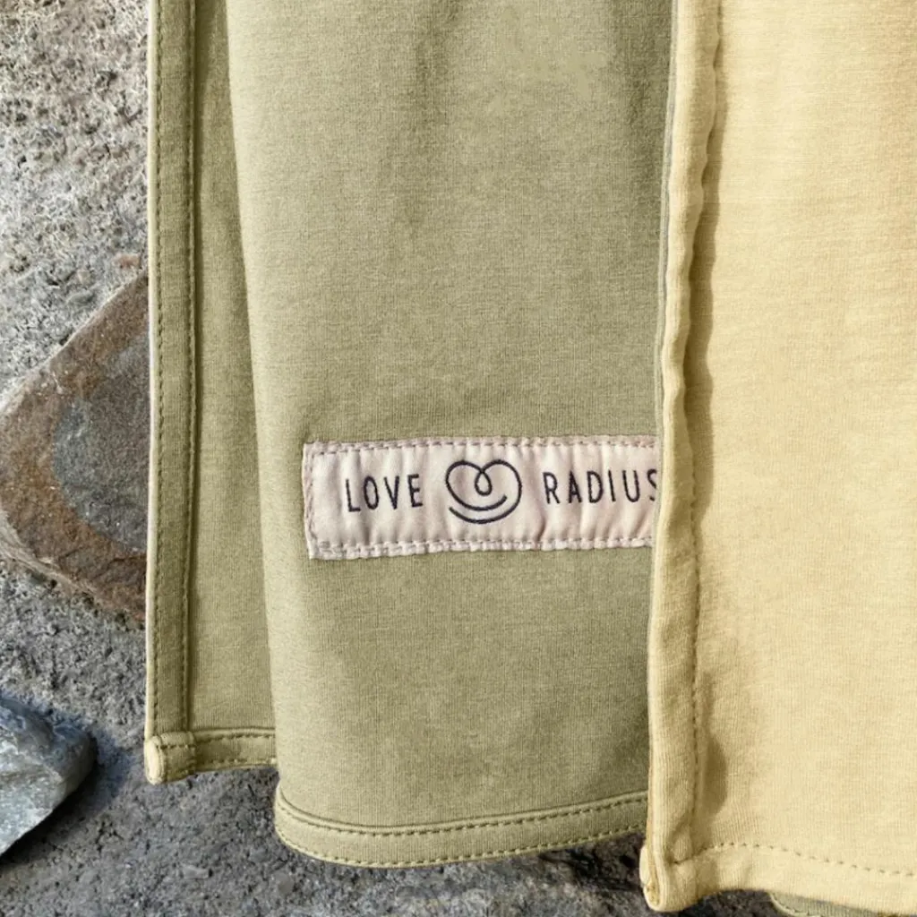 Love Radius Echarpe de portage Sling sans nœud Vanille-Eucalyptus