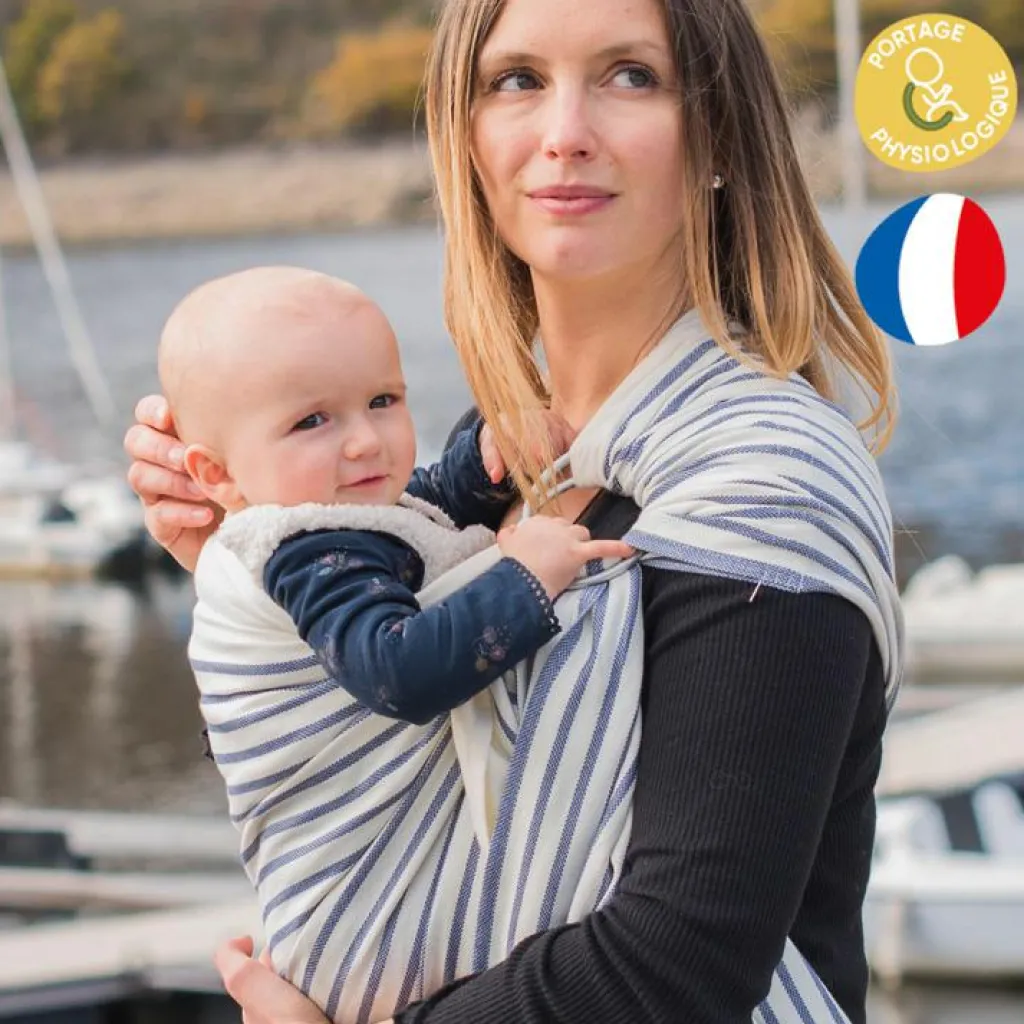 Clearance Echarpe de portage Sling sans noeud tissé en coton bio Malo Echarpe De Portage Sling
