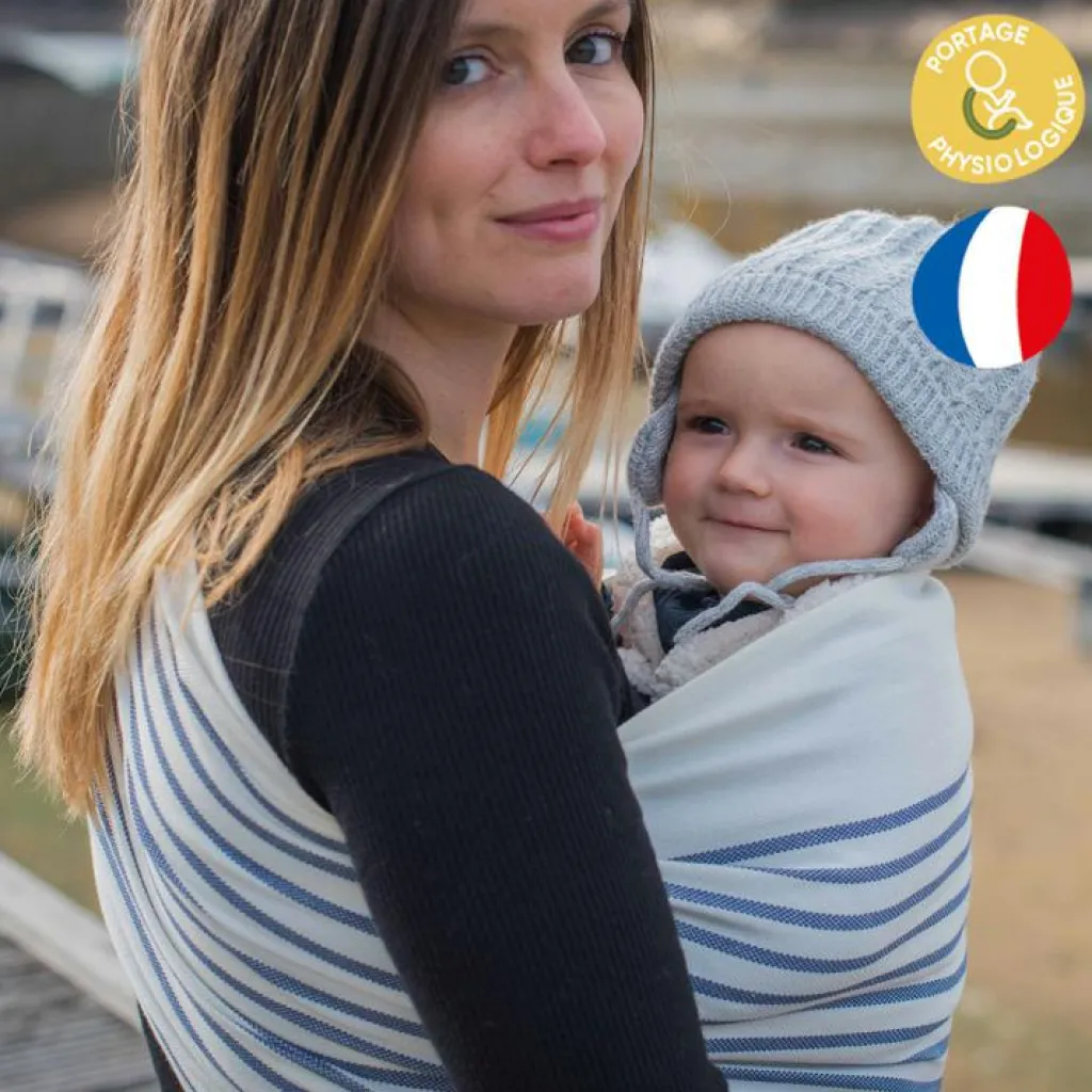 Clearance Echarpe de portage Sling sans noeud tissé en coton bio Malo Echarpe De Portage Sling