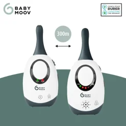 Outlet Ecoute-bébé Simply care noir et blanc Babyphone