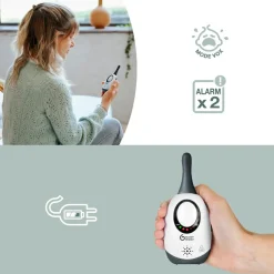 Outlet Ecoute-bébé Simply care noir et blanc Babyphone