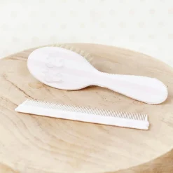 Hot Ensemble brosse et peigne Garda rose Peigne Et Brosse