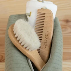 Little Dutch Ensemble brosse et peigne bébé en bois
