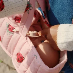 Outlet Ensemble couffin + poupée Coccinelle Accessoires Poupée