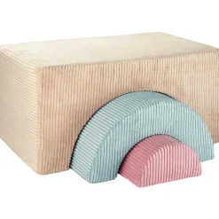 Best Ensemble de jeu arc-en-ciel Brown Sugar velours côtelé Parcours De Motricité