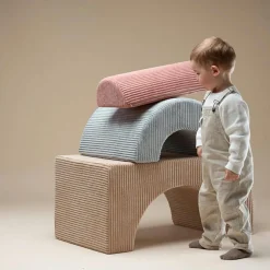 Best Ensemble de jeu arc-en-ciel Brown Sugar velours côtelé Parcours De Motricité