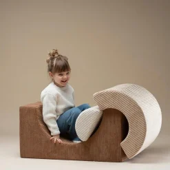 Wigiwama Ensemble de jeu arc-en-ciel Toffee velours côtelé