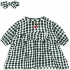 Ensemble de vêtements pour poupée Green check Accessoires Poupée