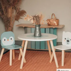 Outlet Ensemble table et 2 chaises Banquise Table