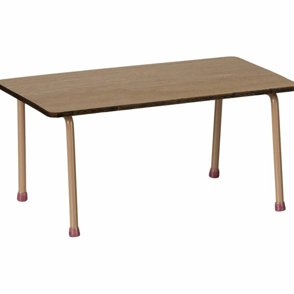 Maileg Ensemble table et chaises Souris Rose dark powder