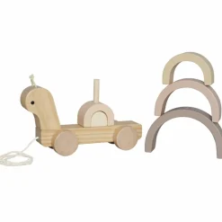 Sale Escargot en bois à tirer Jouet À Tirer / Pousser