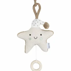Discount Etoile musicale à suspendre Heaven Clay-Warm Linen Peluche Musicale