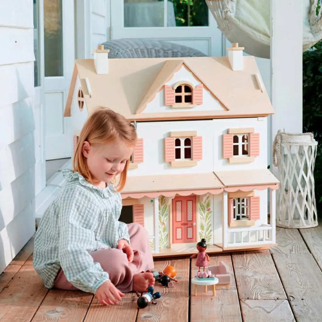 Tender Leaf Famille de figurines en bois Hummingbird