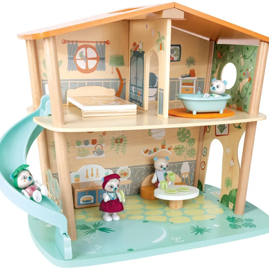Hape Famille des Ours polaires en matériaux renouvelables
