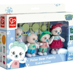 Hape Famille des Ours polaires en matériaux renouvelables