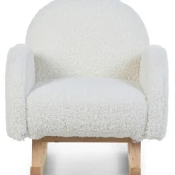 Fauteuil à bascule enfant Teddy écru Fauteuil / Pouf