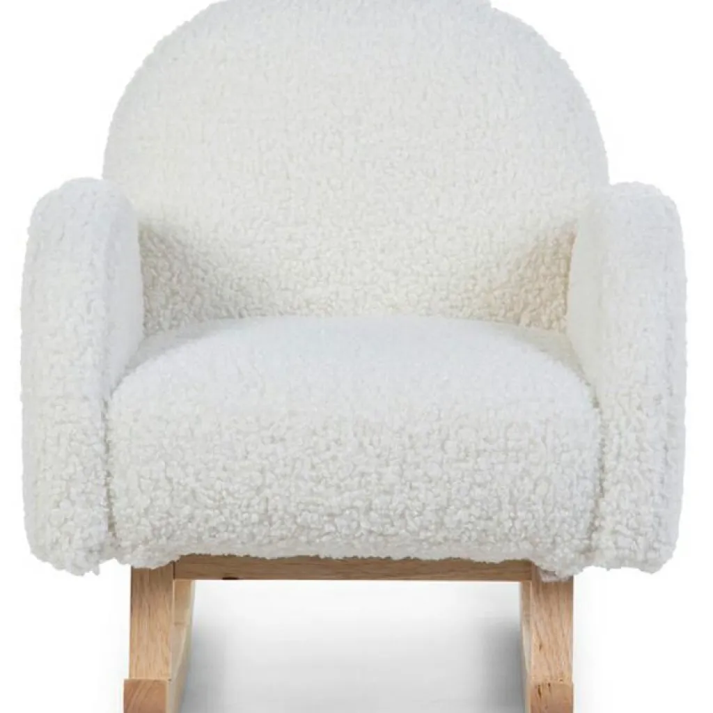 Fauteuil à bascule enfant Teddy écru Fauteuil / Pouf