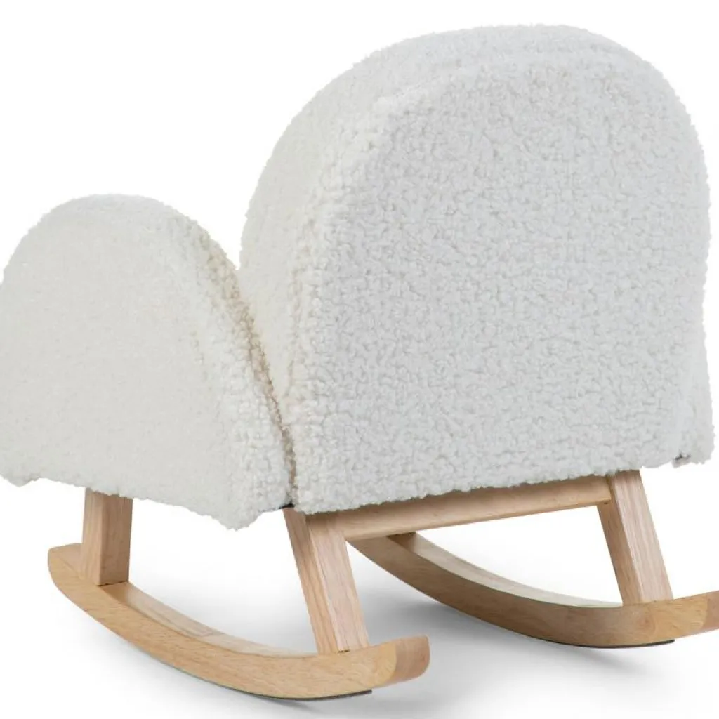 Fauteuil à bascule enfant Teddy écru Fauteuil / Pouf