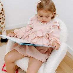 Fauteuil à bascule enfant Teddy écru Fauteuil / Pouf