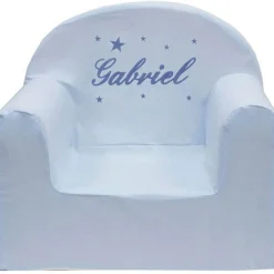 New Fauteuil club bleu (personnalisable) Fauteuil / Pouf