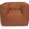 Jollein Fauteuil imperméable Bean bag caramel (45 x 40 x 36 cm)