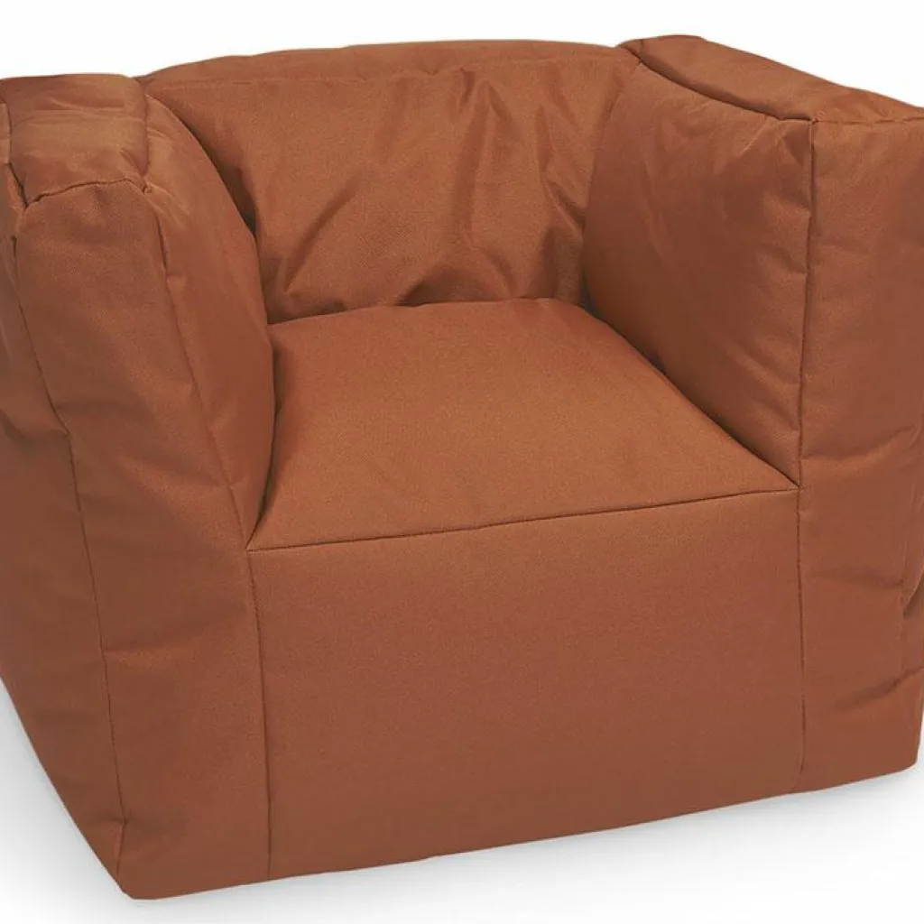 Jollein Fauteuil imperméable Bean bag caramel (45 x 40 x 36 cm)