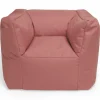 Jollein Fauteuil imperméable Bean bag mellow pink rose (45 x 40 x 36 cm)