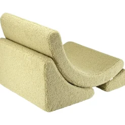 Outlet Fauteuil Moon Matcha molletonné Fauteuil / Pouf