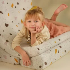 Online Fauteuil Moon Terrazzo Marble Fauteuil / Pouf