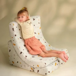 Online Fauteuil Moon Terrazzo Marble Fauteuil / Pouf